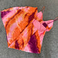 PINK MULTI ABSTRACT STRIPE PRINT CUT OUT BACK MAXI DRESS